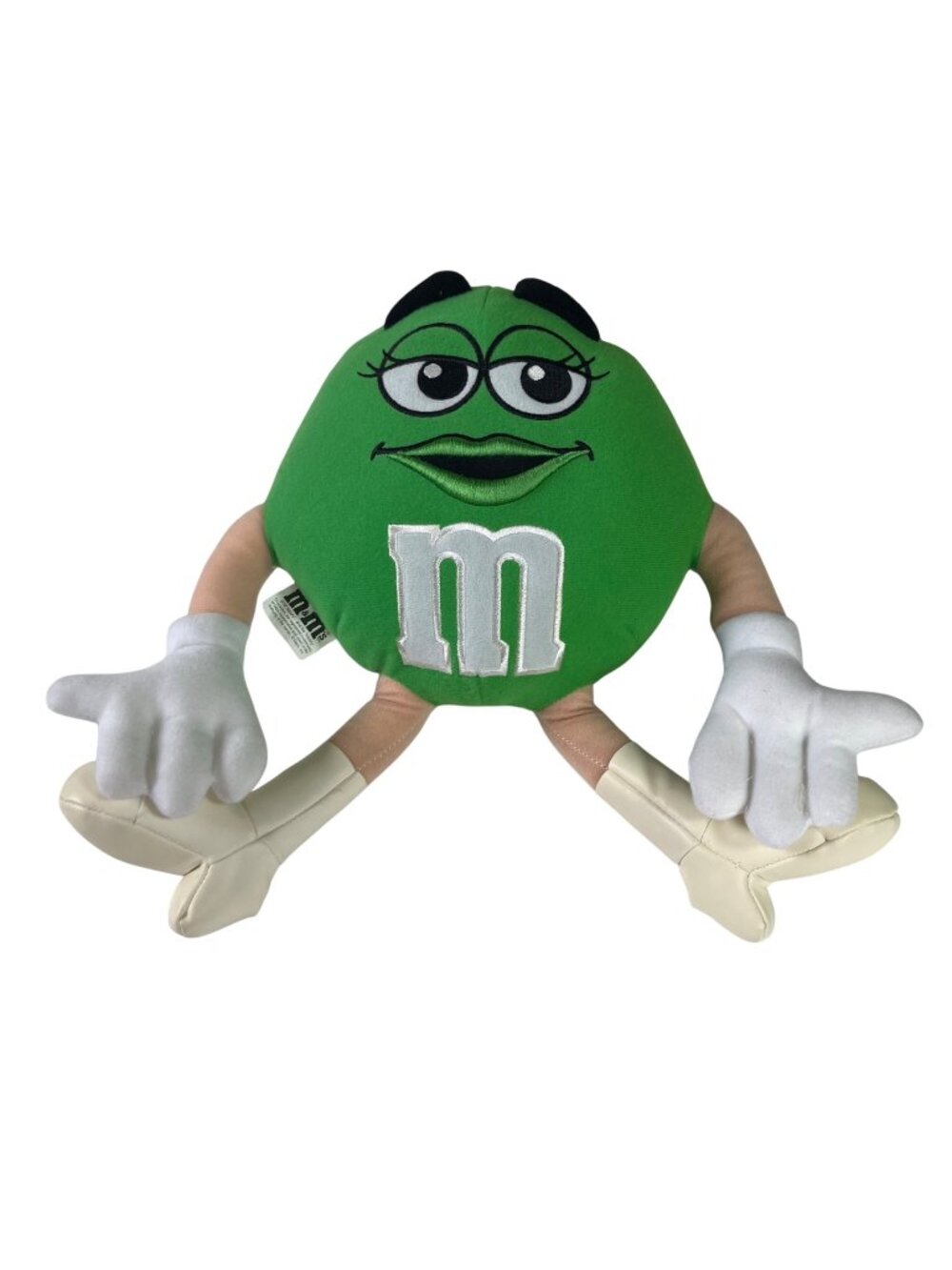 M&Ms Character Plush Toy Green Hand Stitched Stuffed